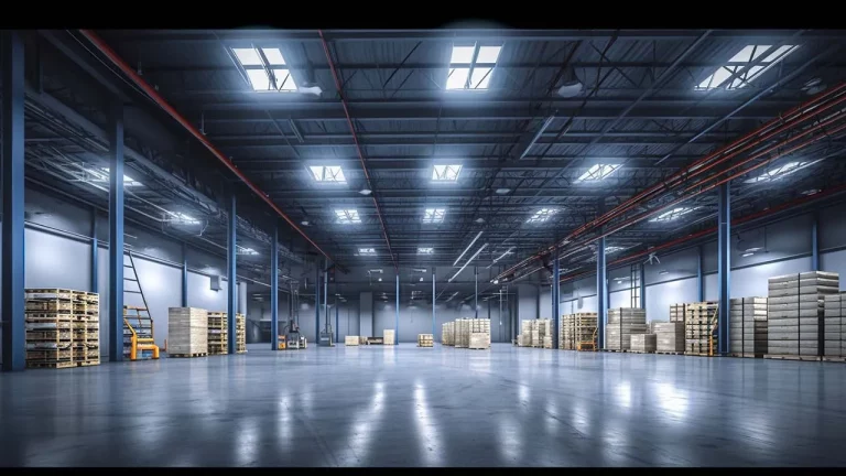 green warehouse led lighting