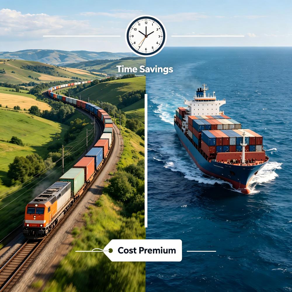 China-Europe Rail vs. Sea Freight