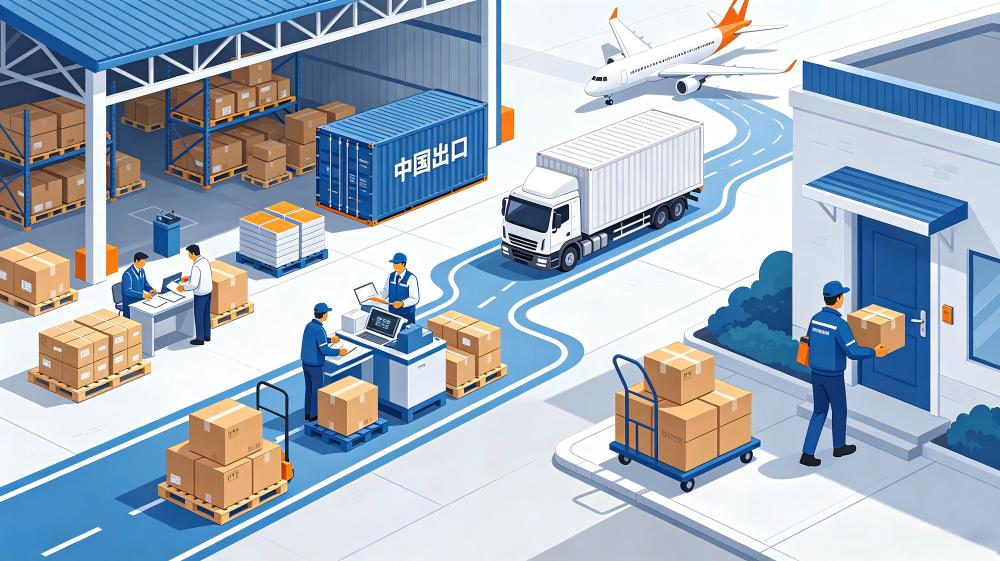 Door to door shipping from China